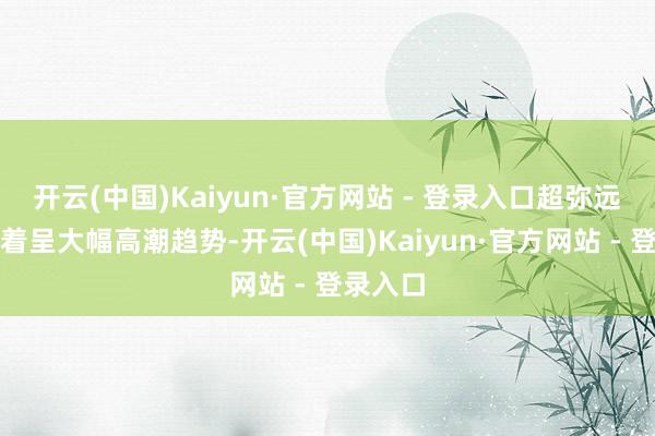 开云(中国)Kaiyun·官方网站 - 登录入口超弥远利率较着呈大幅高潮趋势-开云(中国)Kaiyun·官方网站 - 登录入口